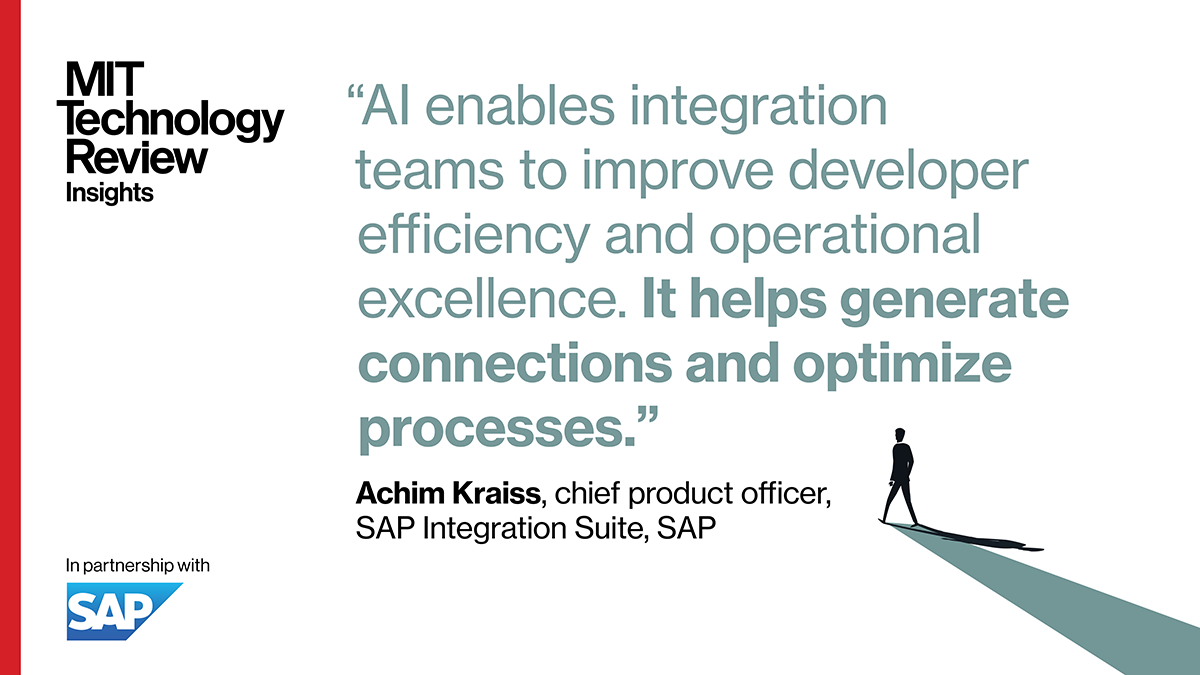 Consolidating systems for AI with iPaaS